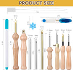 Punch Needle Kit Includes Adjustable Punch Needle Tool - Image 2