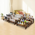 Yikaroeli Large Wood Display Risers Wooden Cupcake Stand Cake Stands Dessert - Image 4