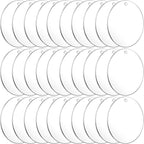 Audab 30Pcs Acrylic Ornament Blanks Bulk, Round Acrylic Blanks by Audab