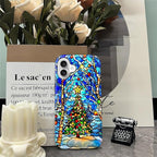 Case for iPhone 16, Scratch Resistant Hybrid Double Layer Hard Shell，Christmas - Image 3