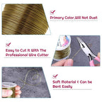 22 Gauge Jewelry Wire, Anezus Craft Wire Tarnish Resistant Copper Beading Wire - Image 3