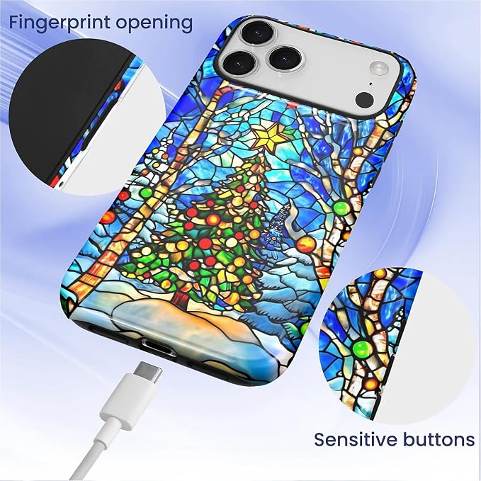 Case for iPhone 17 Pro Max, Scratch Resistant Hybrid Double Layer Hard - Image 7
