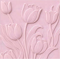 Elegaperma 3D Embossing Folders, Tulip Flower DIY Art Craft, Floral Embossing by Unknown