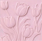Elegaperma 3D Embossing Folders, Tulip Flower DIY Art Craft, Floral Embossing by Unknown