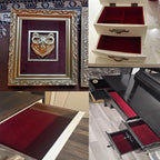 Wine Red Self Adhesive Soft Velvet Drawer Liner DIY Fabric Felt Liner - Image 4