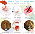 Mrnsiet Lion and Sheep Paint by Number - Image 7