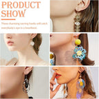 TOAOB 150pcs 5 Colors Earring Hooks Kit Hypoallergenic Ear Wires and 1000pcs - Image 6