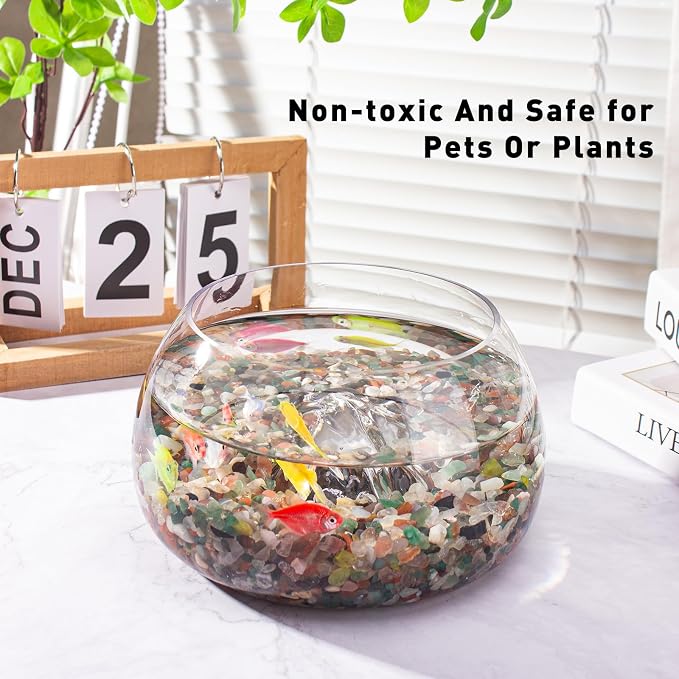 3 Lb Crystal Chips Bulk Tumbled Crushed Quartz Stones, 7 Chakra Crystal Quartz - Image 4
