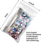 JPSOR 600pcs Rhinestones Crystal Gems - Image 5