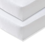 Burt's Bees Baby Essential Organic Cotton Fitted Crib Sheet, Breathable by BurtsBeesBaby