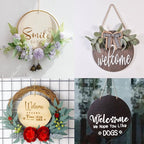 10Pcs 10Inch Cutouts Blank Round Wood Slice Wood Circles - Image 5