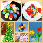 Praisebank White Origami Paper, Double Sided Color, Origami Kit - Image 5