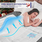 King Size Weighted Blanket for Adults Cooling Heavy Blanket for Sleeping - Image 7