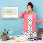 gisgfim Habit Tracker Calendar Motivational Habit Tracking Journal - Image 4
