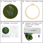 Crafmanoe Hand DIY Embroidery Kits - Image 5