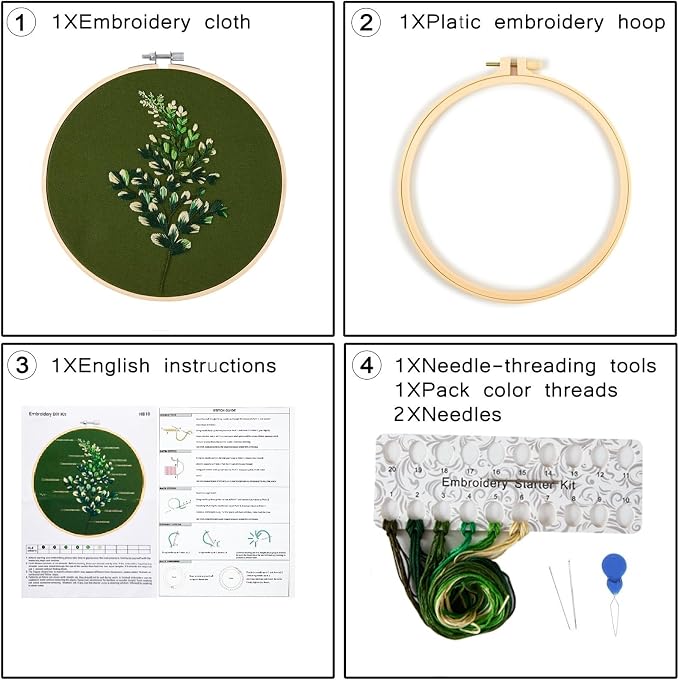 Crafmanoe Hand DIY Embroidery Kits - Image 5