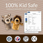 Animal Hand Puppets Set for Kids & Adults - Image 5