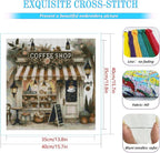 KYOQFVN Coffee Shop Cross Stitch Kits - Image 2