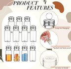 Bokon 25set 10ml Mini Plastic Bottles - Image 4
