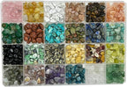 Gemstone Chips Beads DIY Jewelry Making, Healing Engry Crystals Polishing by Yephac-GemstonesBeads