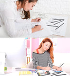 MARTCOLOR Drawing Sketching Pencils Set, 12 Pack Graphite Pencils | Ideal - Image 6