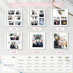 Popotop Large Photo Album Self Adhesive 4x6 5x7 8x10 Scrapbook Album DIY - Image 8