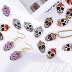 Bulk Gold Enamel Charms for Jewelry Making, Colorful Metal Charms Pendant for - Image 6