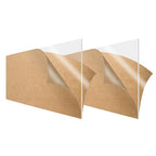 SimbaLux Acrylic Sheet Clear Cast Plexiglass 6”x12” 1/8” Thick 3mm, 2 Pack | by SimbaLux