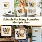 Doodlream Butterflies and Flowers DIY Punch Needle Embroidery Kit - Image 5