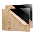 4 x 6 Black Acrylic Sheet 1/4 inch Thick 6mm 2 Pieces Black Plexiglass Sheet by Lesnlok