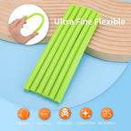 MATUFF Light Green hot Glue Sticks Full Size 0.43” Dia x 8” Long, All-Purpose - Image 4