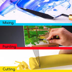 MEEDEN 5 Pieces Painting Knife Set Versatile Stainless Steel Spatula Palette - Image 4