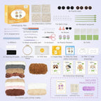 Punch Needle kit-4, Embroidery kit - Image 3