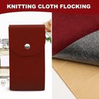 Removable Velvet Flock Self Adhesive Felt Fabric Liner Dark Red Velvet Drawer - Image 4