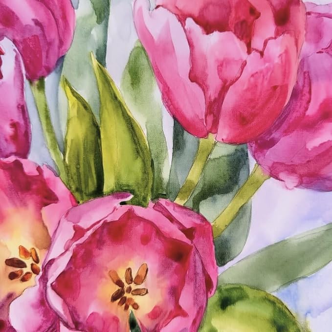 PHOENIX Professional Stretched Watercolor Canvas - Image 4