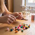 Pndeyo 60pcs Ellipse Acrylic Beads - Image 6