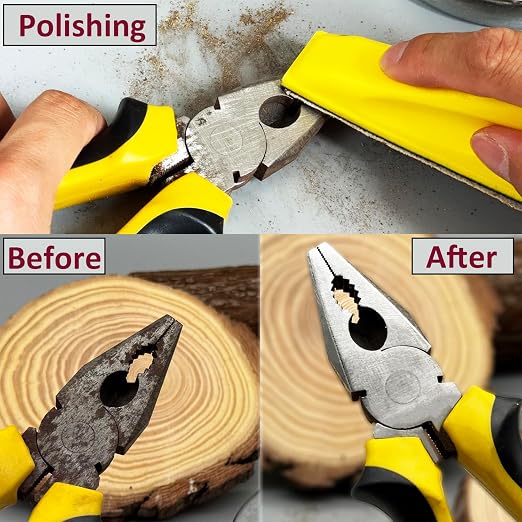 Micro Detail Sander Paper Kit 70PCS Wet Dry Sandpaper-Grit 400 600 800 1000 - Image 2