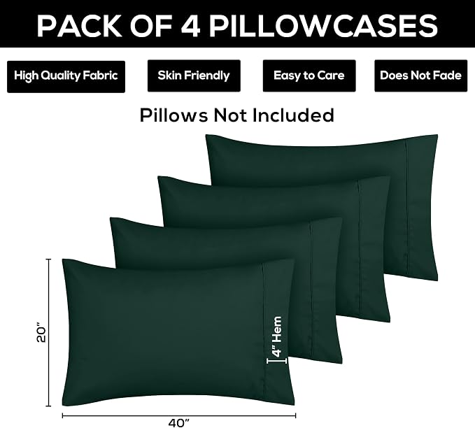 Utopia Bedding King Pillow Cases - Image 3