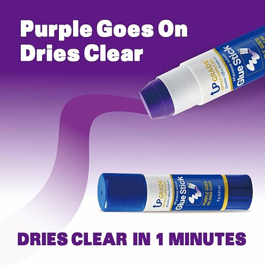 Upgrade Office Supply Glue Sticks, Washable Non Toxic, - Image 4