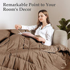downluxe Weighted Blanket Queen Size, 15 lb Weighted Blanket - Image 7