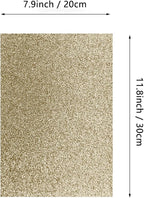 Jtnohx Glitter Felt Fabric, 8 x12 inches Felt Square Glitter - Image 5