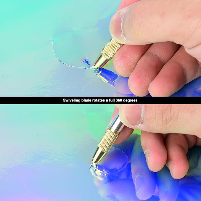 EHDIS 360° Swivel Blade Craft Knife – Precision Rotary Cutter - Image 7