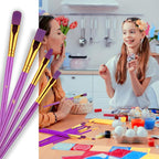 Paint Brushes Set, Oil Watercolor Acrylic Paint Brush, Artist Paintbrushes - Image 4