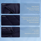Topcee Weighted Blanket Soft Cooling Heavy Blanket Sleeping, Apply to 190-210 - Image 7