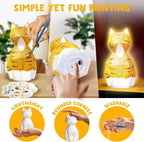 Goody King Paint Your Own Cat Lamp Kit, Easter Basket Stuffers, Arts & Crafts - Image 6