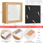 5x5 Small Shadow Box Picture Frame - Image 3