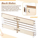 Colingmill Wooden Paint Organizer Storage Rack, 108 Holes Miniature Model Paint - Image 4