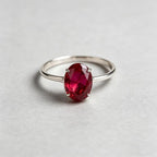 Ruby Red Cubic Zirconia Loose Beads Unset - Image 7