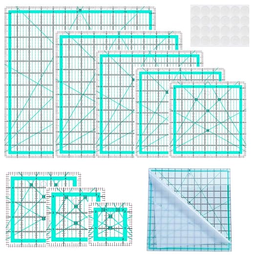 8 Quilting Rulers, Quilting Squares | Square Rulers, Quilting Rulers and by BUZHIFF