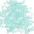 Gxueshan 1000 Pcs Acrylic Plastic White Pony Beads 6x9mm Bulk Kandi Beads by Gxueshan